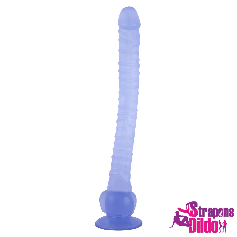 16.14in Lifelike Long Big Strap On Dildo For Anus Vagina Stimulation - Strap ons Dildo