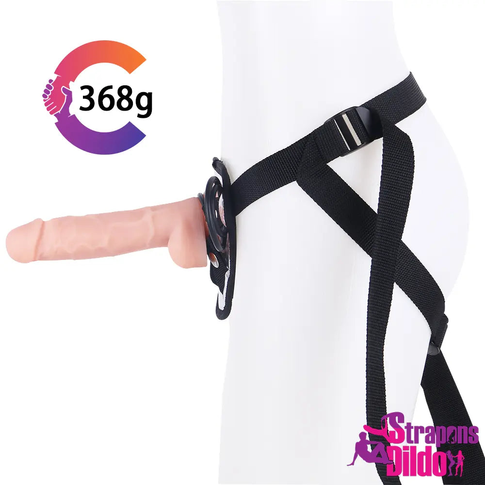 7.48in Realistic Soft Silicone Strap On Dildo Female Vagina Masturbator - Strap ons Dildo