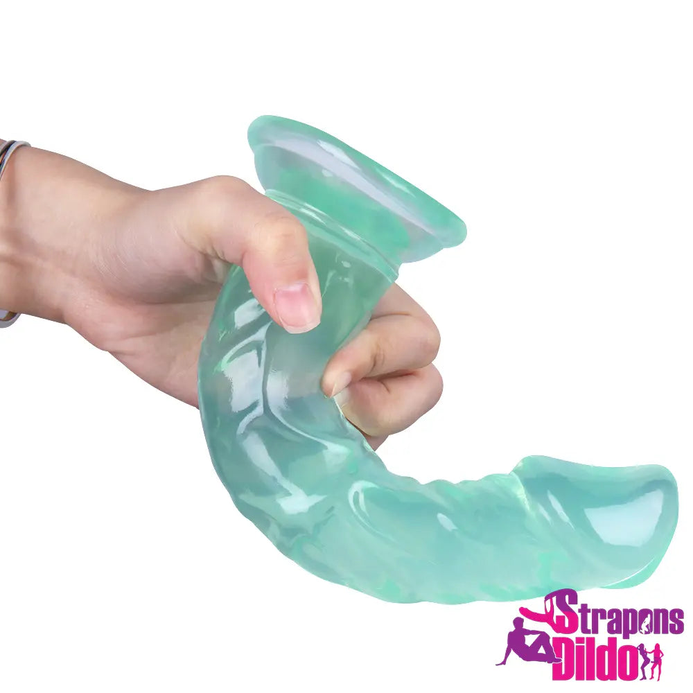 8.27in Realistic Unisex Real Strap On Dildo For Anal Big Penis Women - Strap ons Dildo