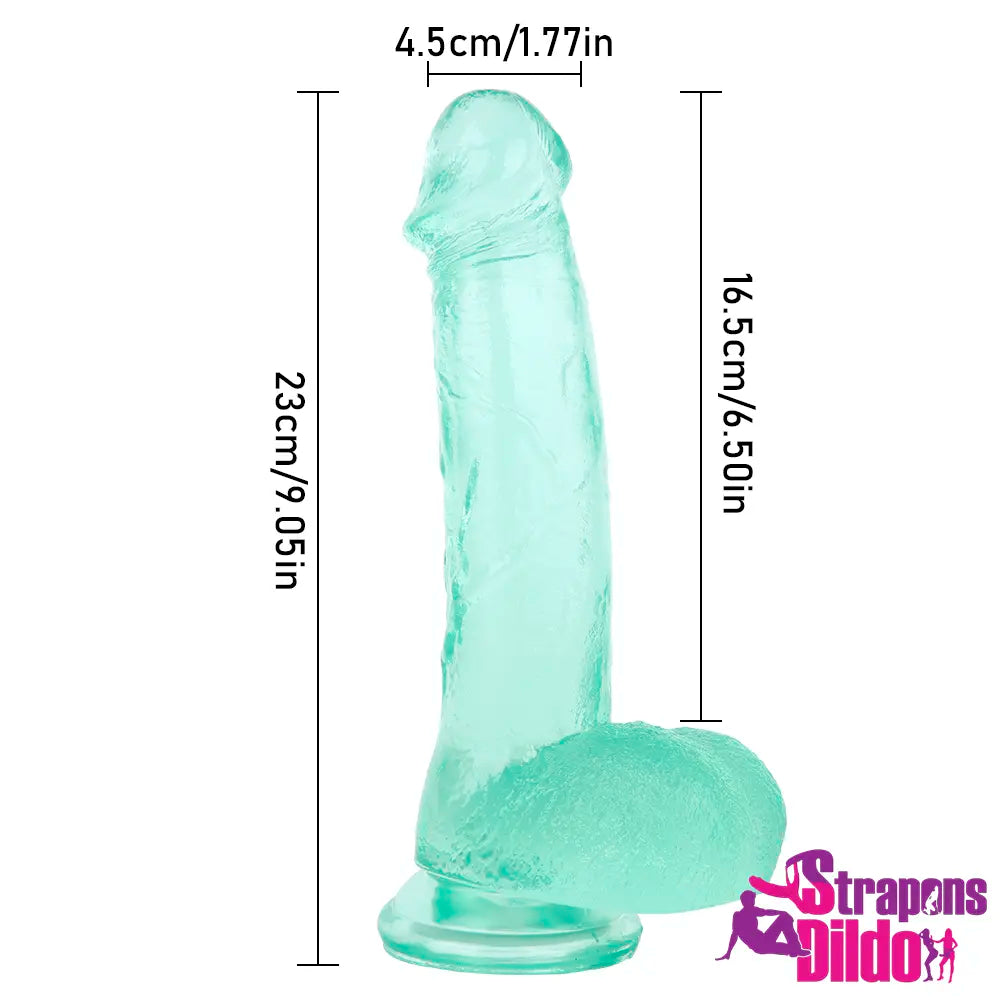 9.05in Real Big Strap On Dildo Penis Dick Sex Toy For Females - Strap ons Dildo