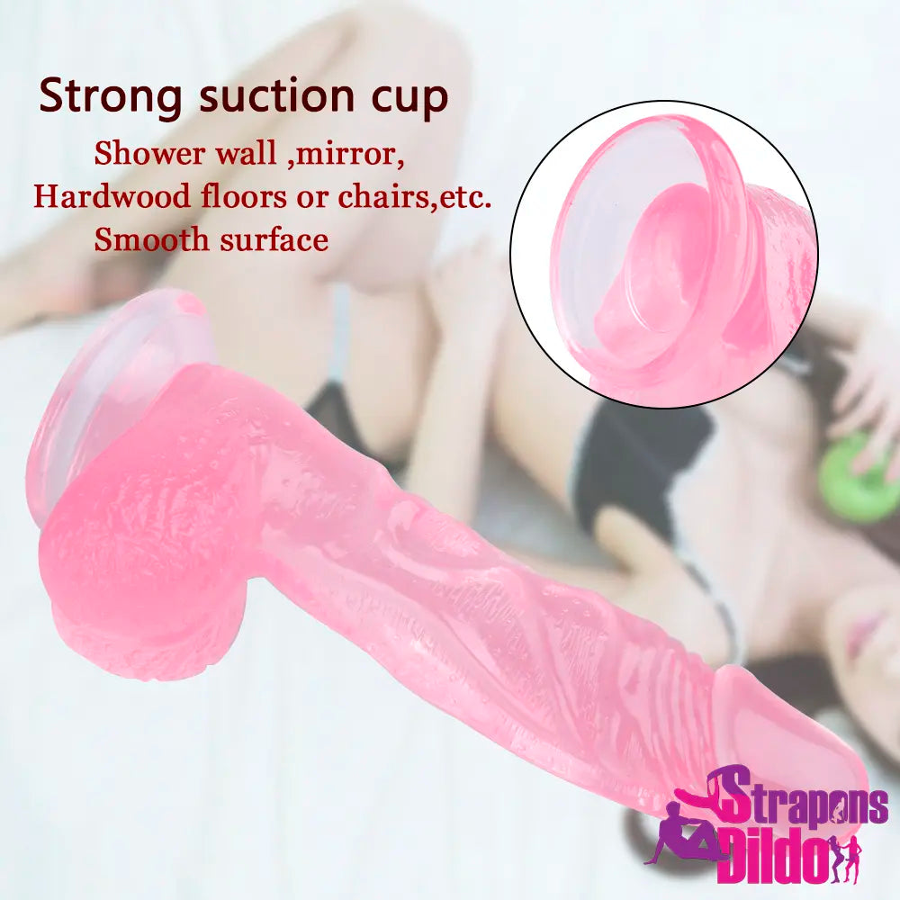 8.66in Real Big Hands-Free Strap On Dildo For Women Men Couples - Strap ons Dildo