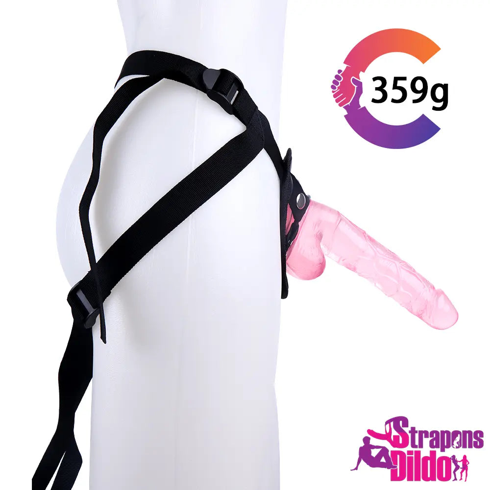 8.1in Realistic Big Strap On Dildo For Lesbian Strapon Sex Dildo - Strap ons Dildo