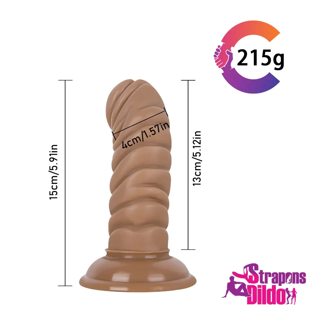 5.91in Fantasy Small Strap On Dildo For G-spot Stimulate Sex Toy - Strap ons Dildo