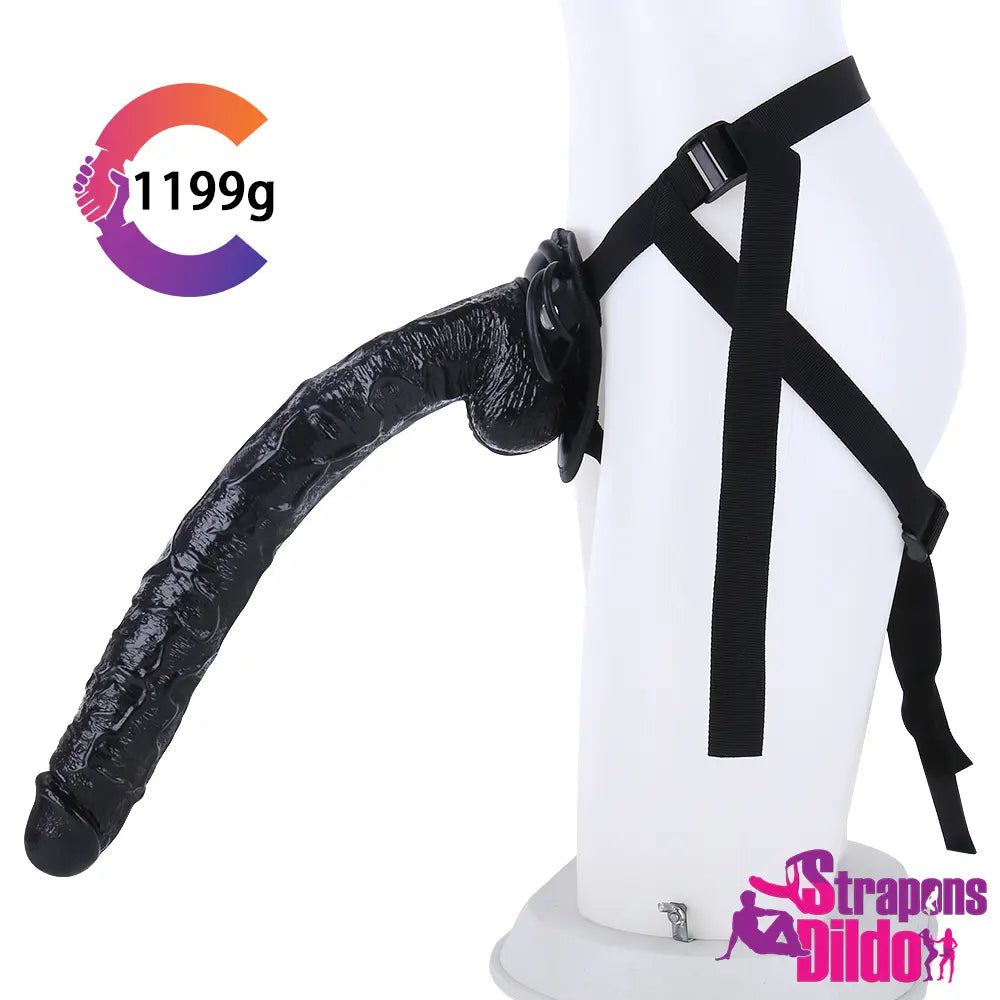 16.93in Lifelike Super Long Strap On Dildo For Women Massage Love Toy - Strap ons Dildo