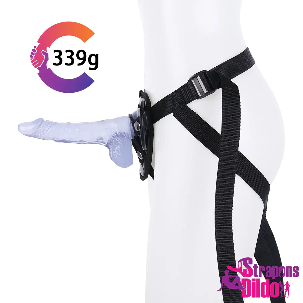 8.27in Real Feeling Big Strap On Dildo For Women Massage Sex Toy - Strap ons Dildo