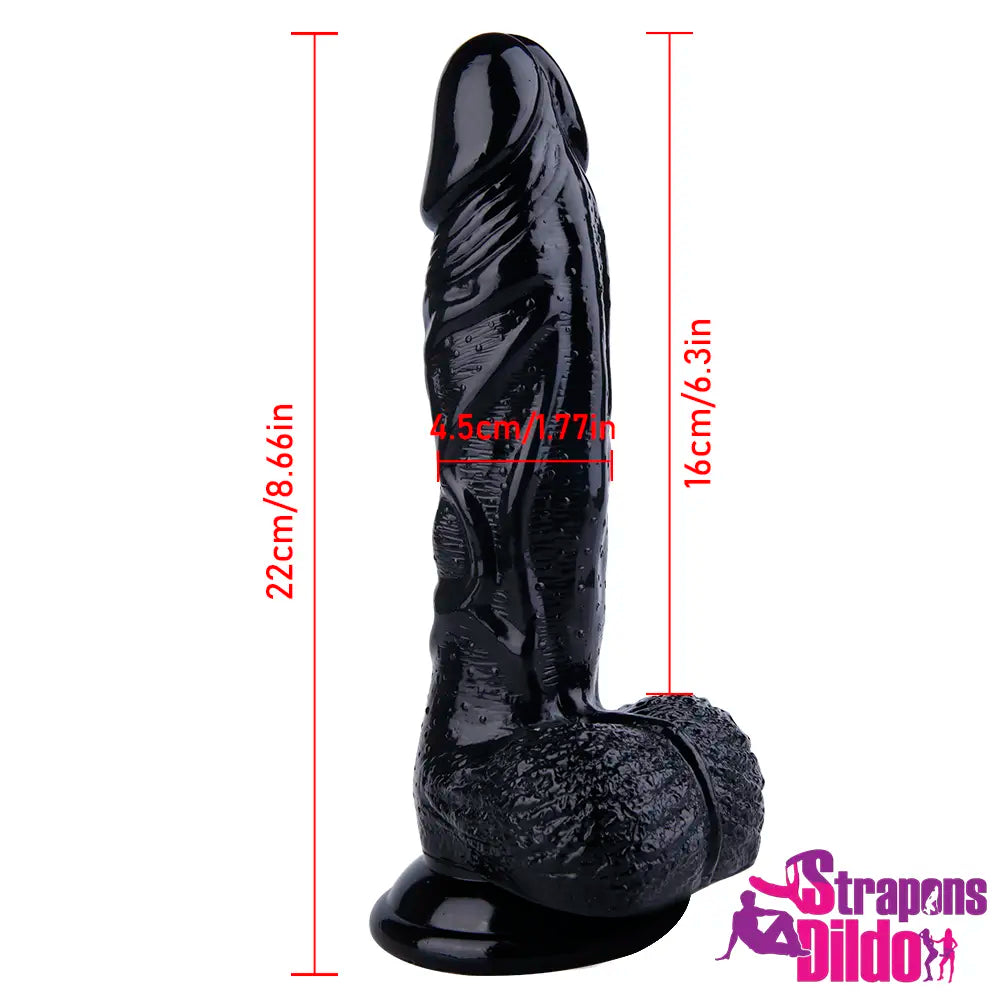 8.66in Real Big Hands-Free Strap On Dildo For Women Men Couples - Strap ons Dildo