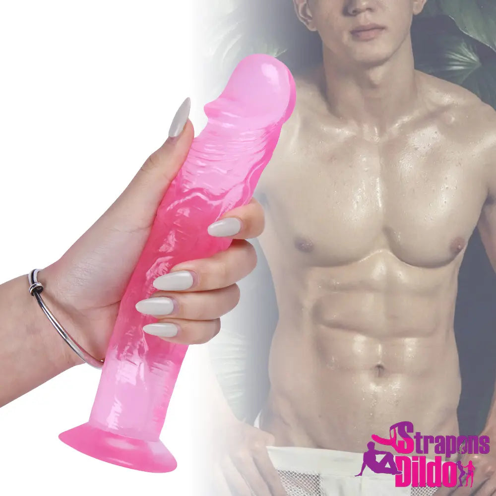 7.87in Realistic Strap On Dildo Penis Sex Toy For Women Lesbian - Strap ons Dildo