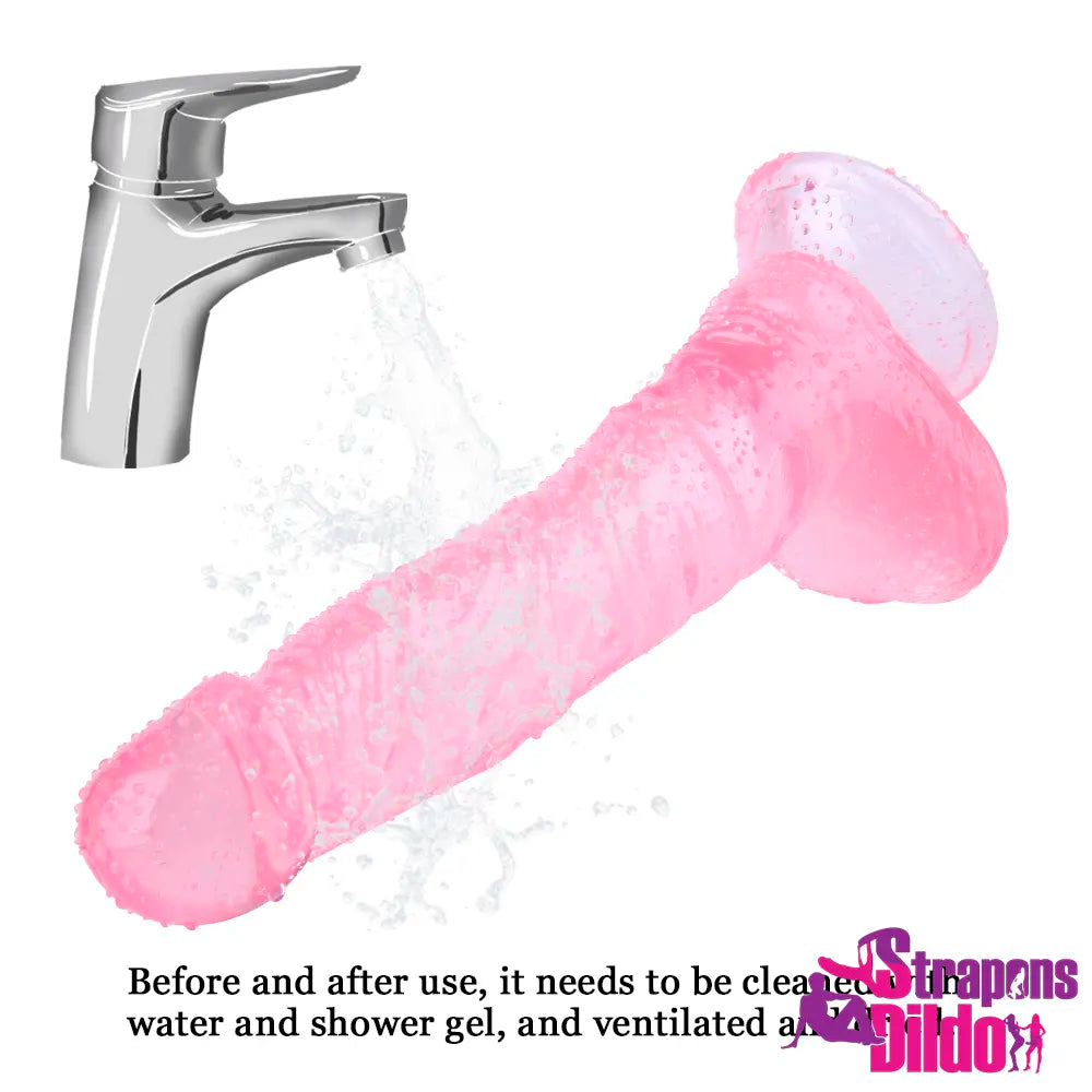 7.87in Real Hands-Free Strap On Dildo For Beginner Couple Gays Women - Strap ons Dildo