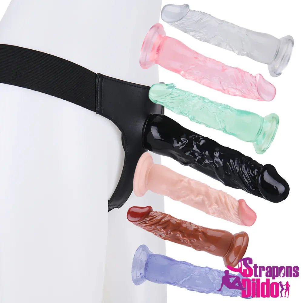 8.26in Real Hands-Free Big Strap On Dildo For Couples Men Anal Dildo - Strap ons Dildo