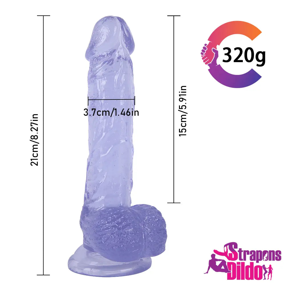 8.27in Good Quality Men Women Strap On Dildo For Couple Sex Toy - Strap ons Dildo