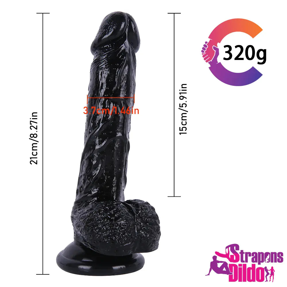 8.27in Good Quality Men Women Strap On Dildo For Couple Sex Toy - Strap ons Dildo