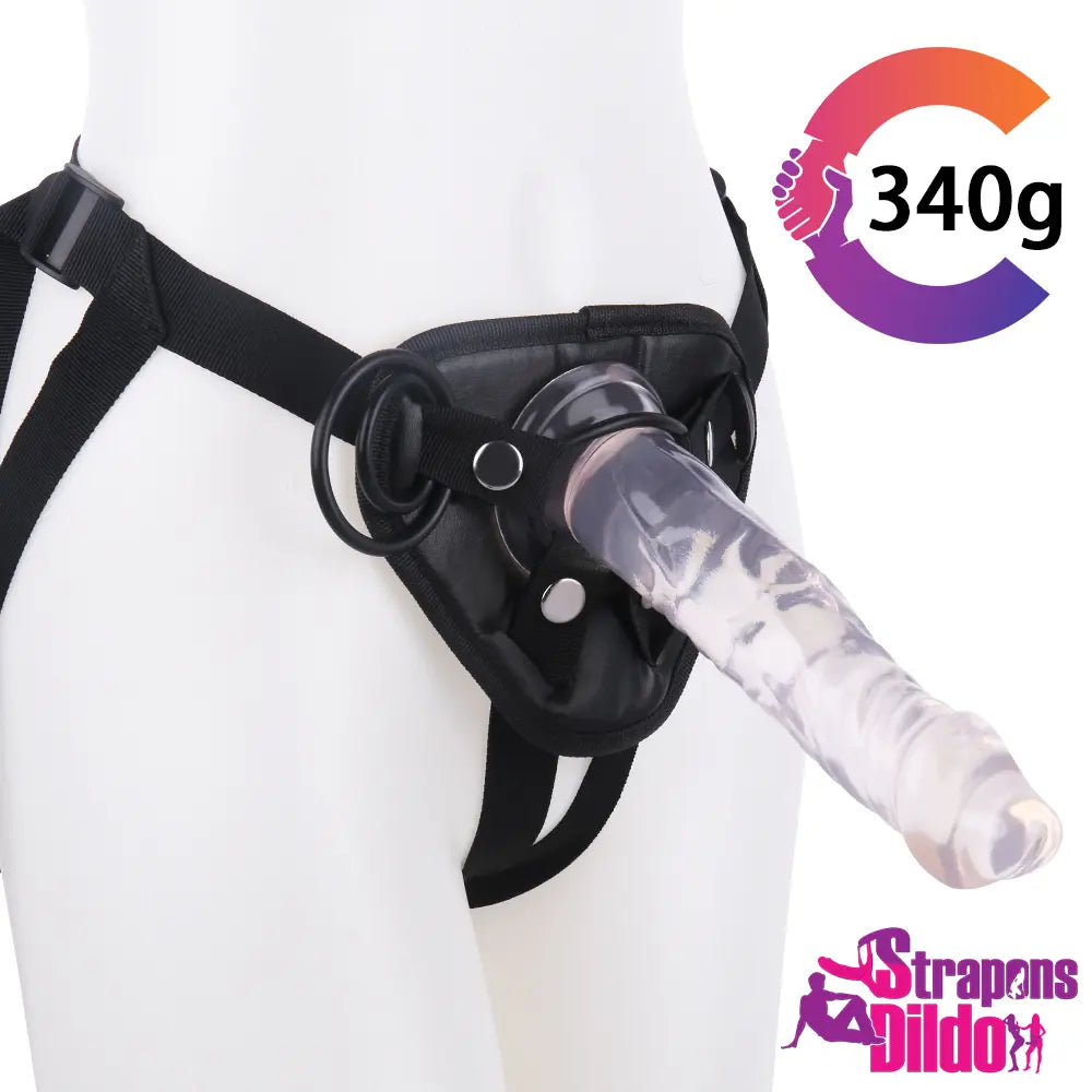 8.27in Realistic Unisex Real Strap On Dildo For Anal Big Penis Women - Strap ons Dildo