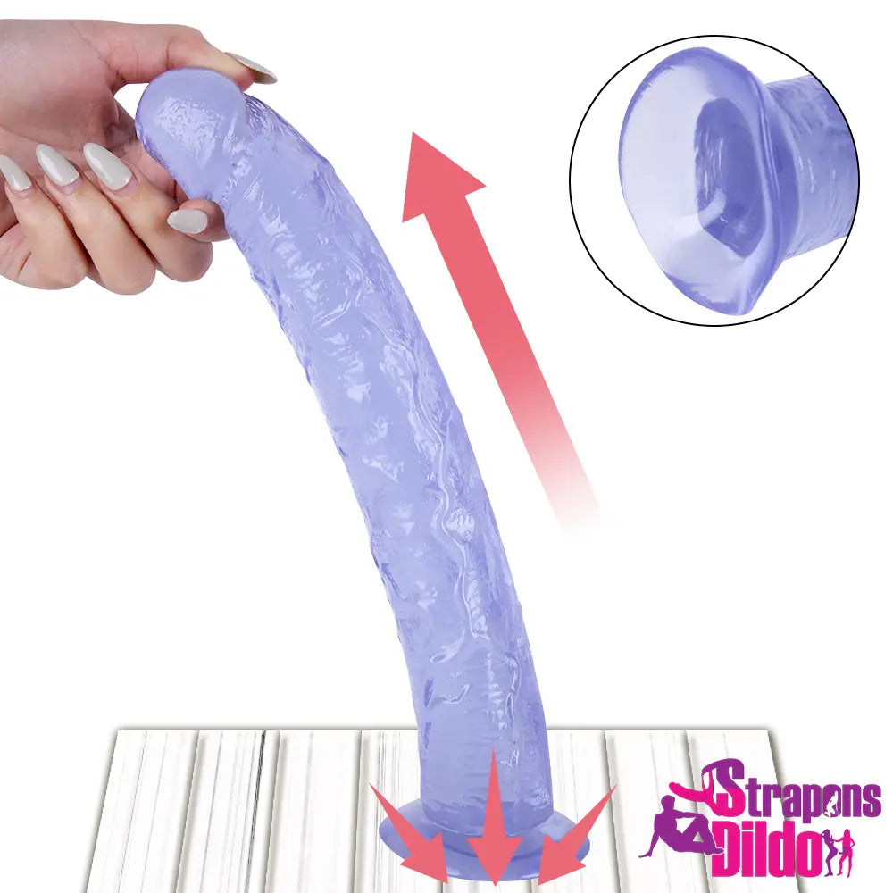 10.24in Realistic Big Strap On Dildo For Anus Vagina Sex Stimulation - Strap ons Dildo