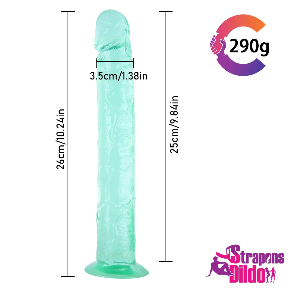 10.24in Realistic Big Strap On Dildo For Anus Vagina Sex Stimulation - Strap ons Dildo