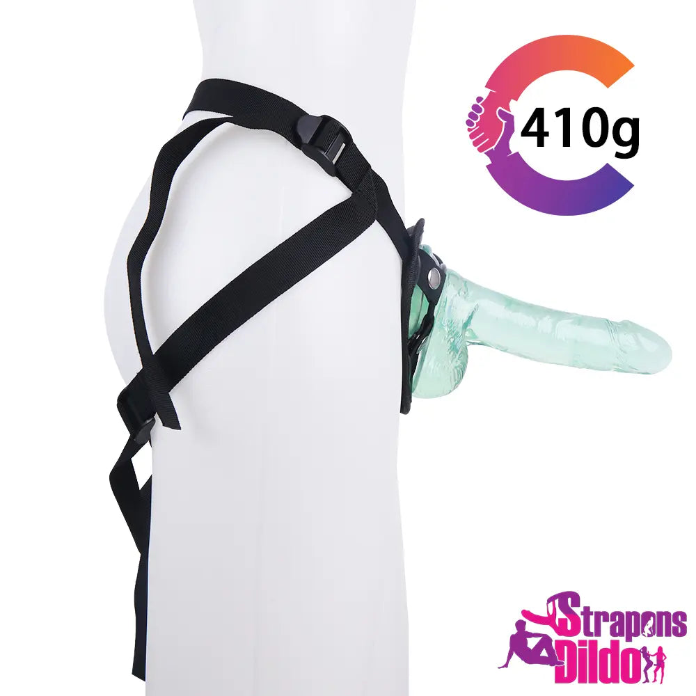 7.87in Realistic Skin Feeling Strap On Dildo For Vagina Anal Play - Strap ons Dildo