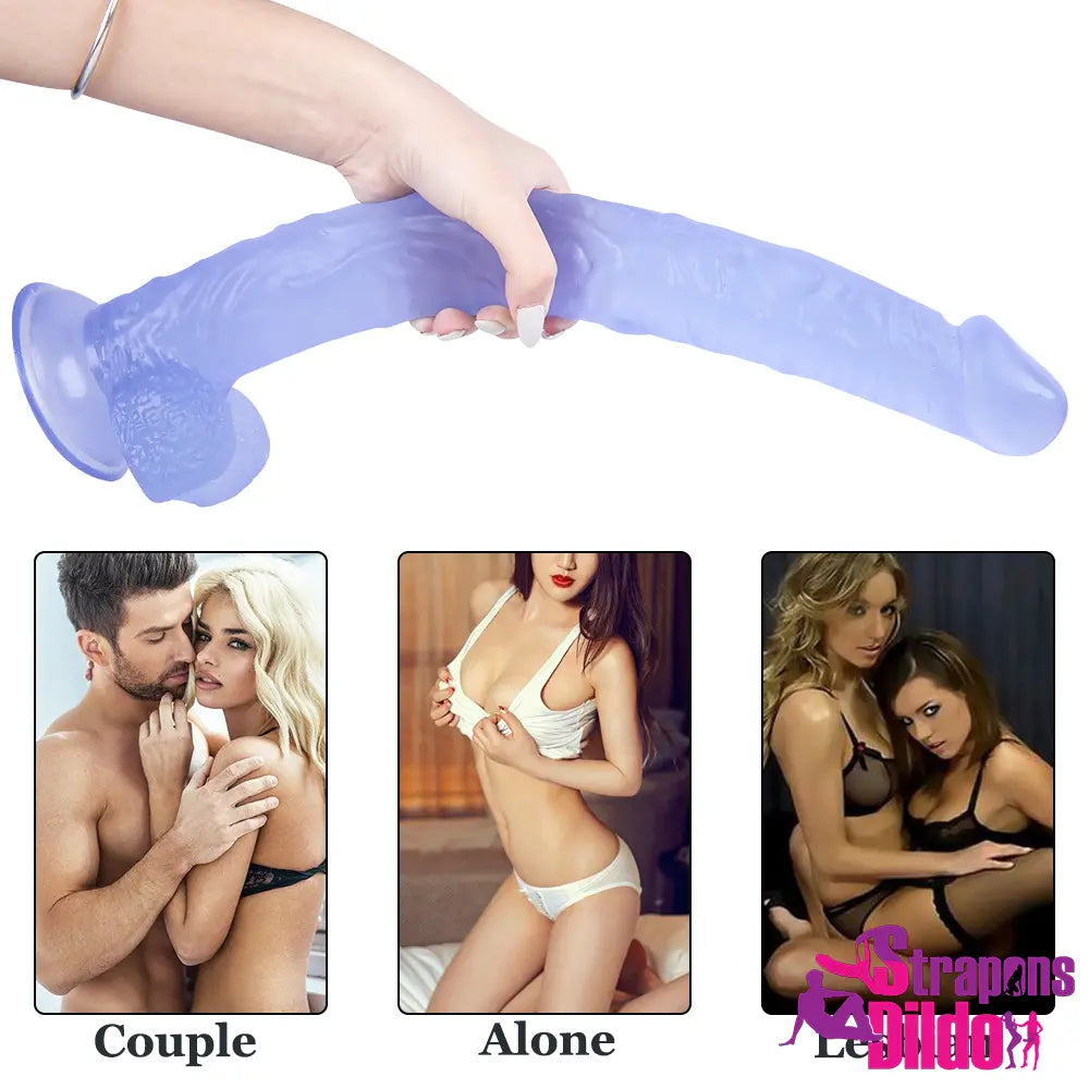 15.35in Extra Long Big Strap On Dildo For Female Lesbian Fucking - Strap ons Dildo