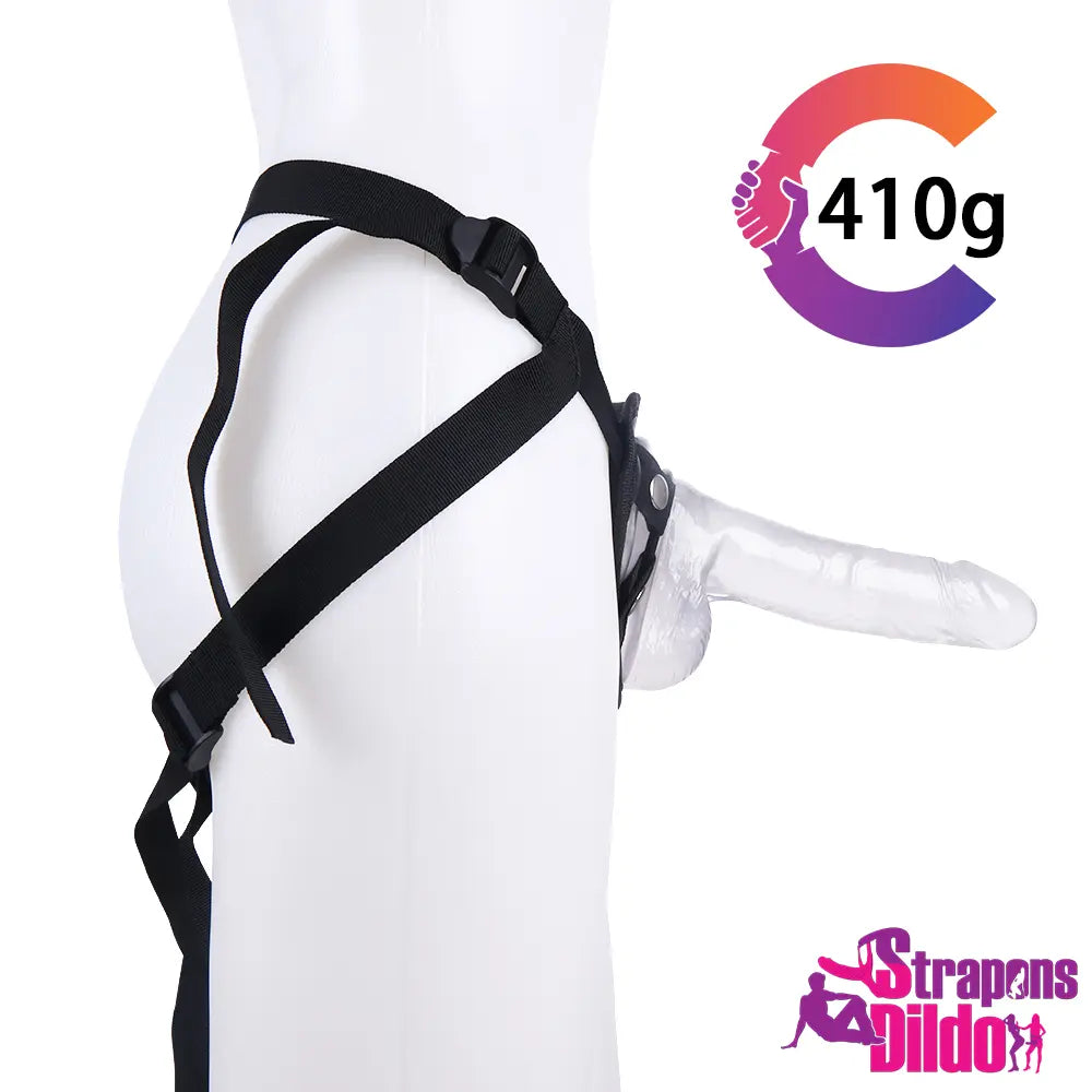 7.87in Realistic Skin Feeling Strap On Dildo For Vagina Anal Play - Strap ons Dildo