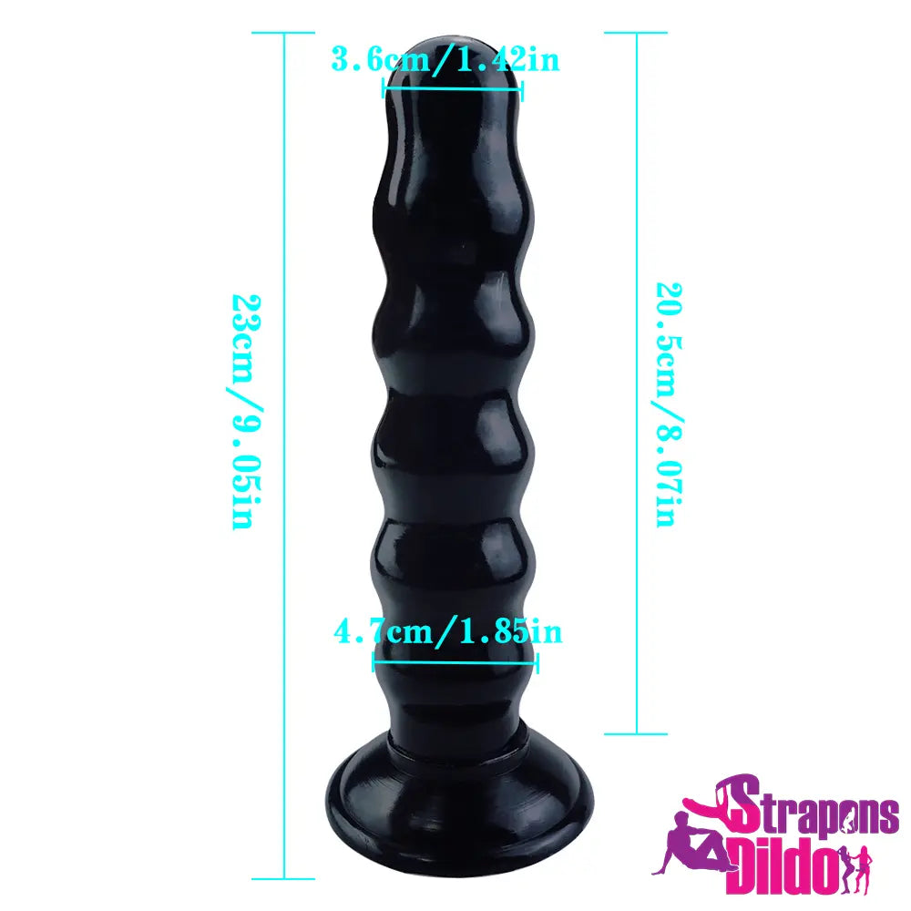 9.05in Beads Wearable Lifelike Strap On Dildo For Lesbian Toy - Strap ons Dildo