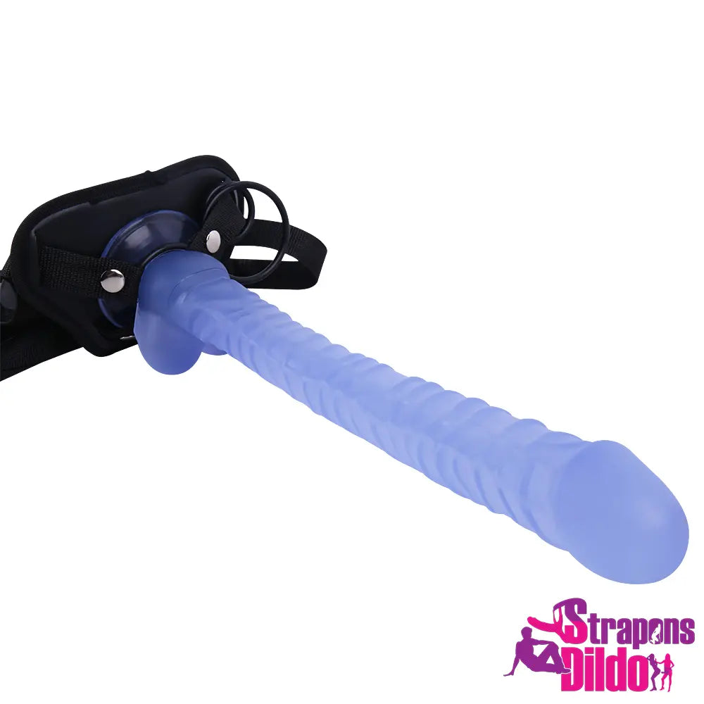 16.14in Lifelike Long Big Strap On Dildo For Anus Vagina Stimulation - Strap ons Dildo