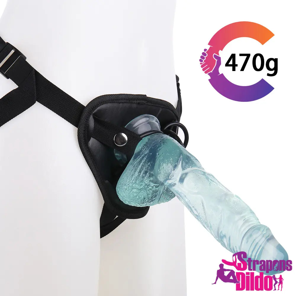 8.66in Real Big Hands-Free Strap On Dildo For Women Men Couples - Strap ons Dildo