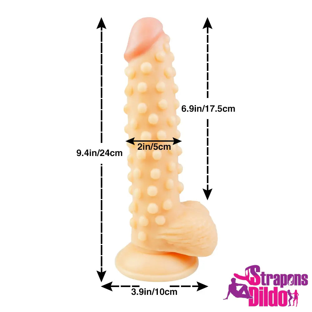 10.6in Big Spiked Fantasy Detachable Strap on Dildo For Adults Sex - Strap ons Dildo