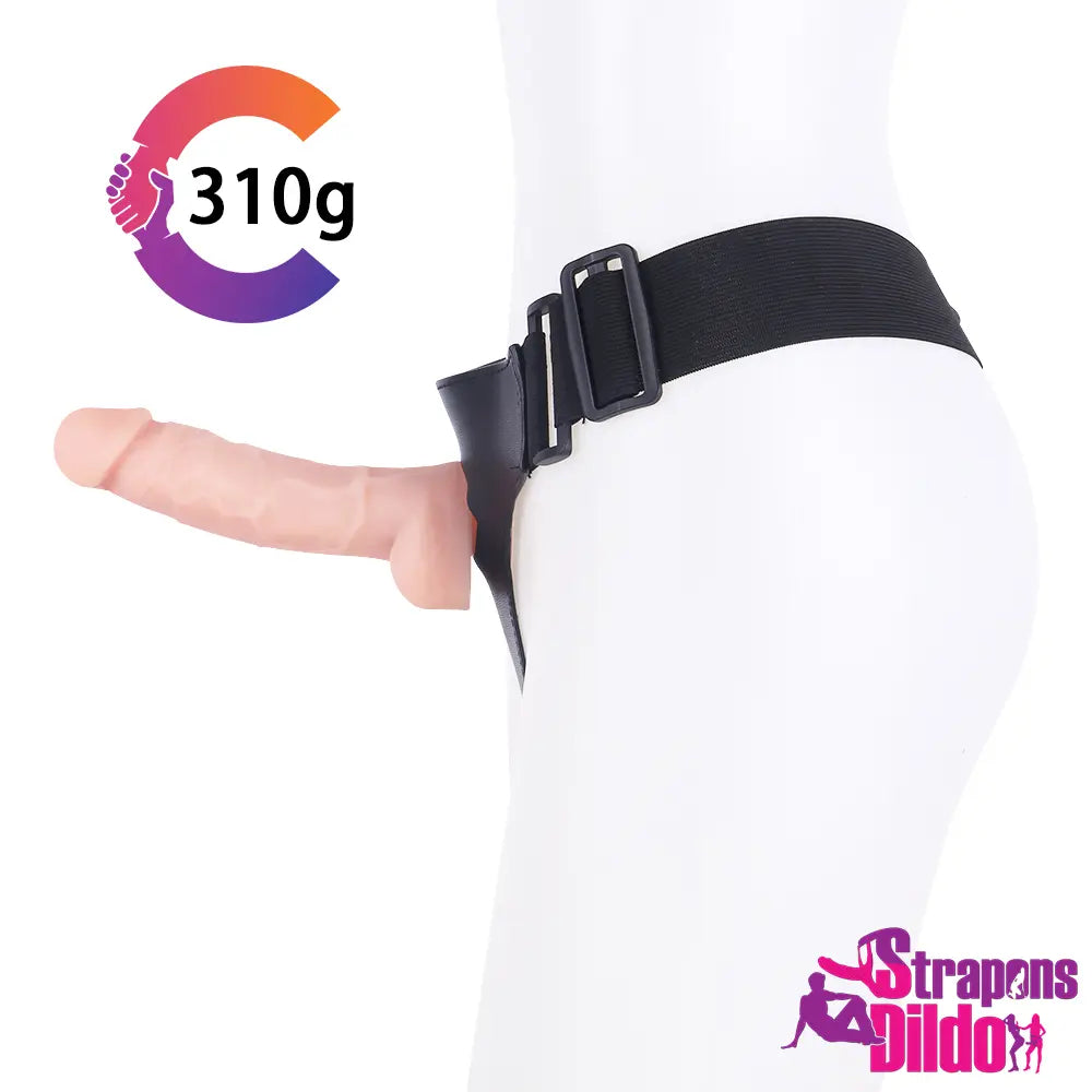 7.48in Realistic Soft Silicone Strap On Dildo Female Vagina Masturbator - Strap ons Dildo